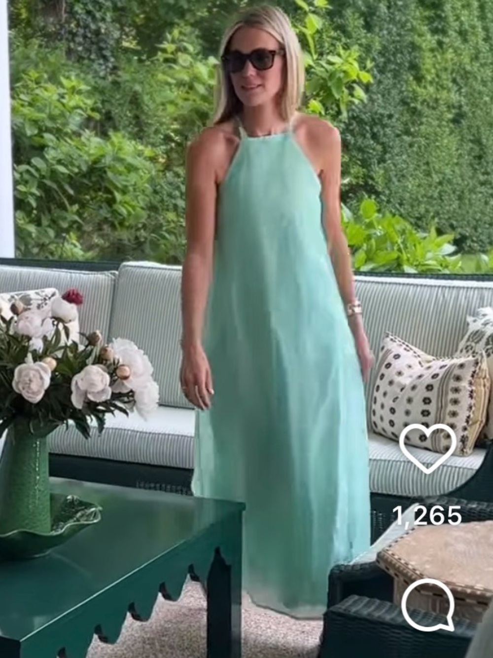 Julia Amory Sarah Dress Pistachio